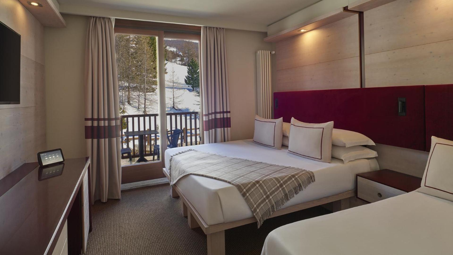 Hotel Sansicario Majestic Cesana Torinese Rum bild